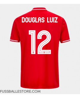 Günstige Nottingham Forest Douglas Luiz #12 Heimtrikot 2025-26 Kurzarm